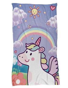 Frazada De Tejido Plano Juana Gallo Unicornio Aesthetic Unisex