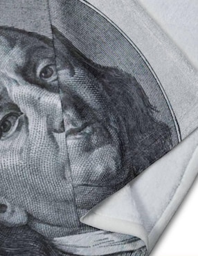Frazada de tejido plano Juana Gallo Billete De Dólar unisex