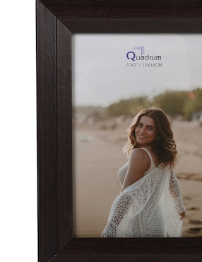 Portarretrato Quadrum Deep de MDF para 1 foto