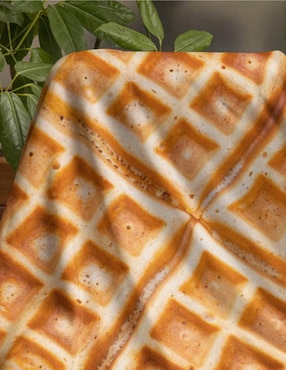 Frazada clásica de tejido plano Juana Gallo Waffle