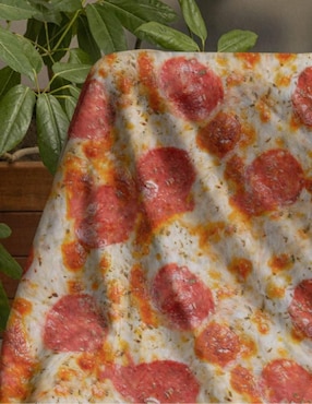 Frazada clásica de tejido punto Juana Gallo Pizza