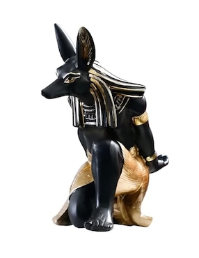 Escultura Wünd Anubis De Resina