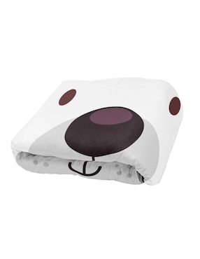 Frazada clásica de tejido punto Juana gallo Oso polar unisex
