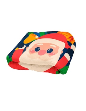 Frazada clásica de tejido punto Juana gallo Santa Claus unisex