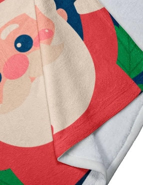 Frazada clásica de tejido punto Juana gallo Santa Claus unisex
