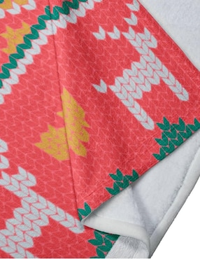 Frazada clásica de tejido punto Juana gallo Suéter navideño unisex