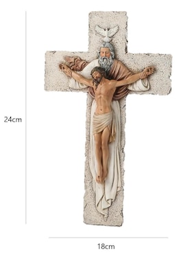 Escultura religiosa Dari & Alice Crucifijo Santísima Trinidad