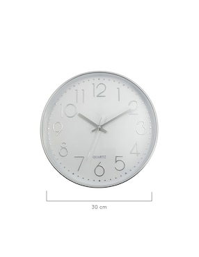 Reloj de pared Zonana Abad de plástico