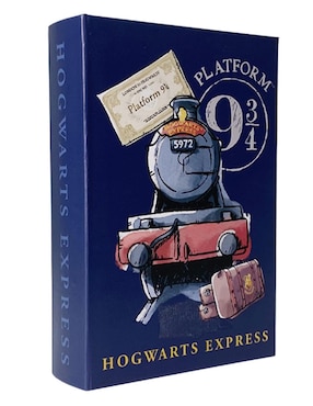 Caja decorativa Haus Kids Libro Harry Potter rectangular