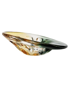 Bowl N Narrative Amber de vidrio