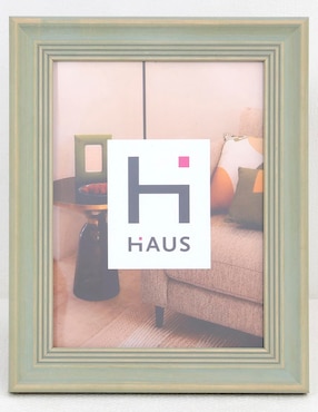 Portarretrato Haus Washed Green 6X8 para 1 foto