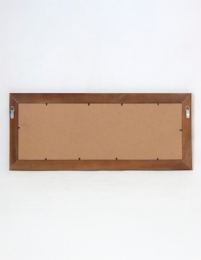 Portarretrato Haus Light Coffee de madera para 5 fotos