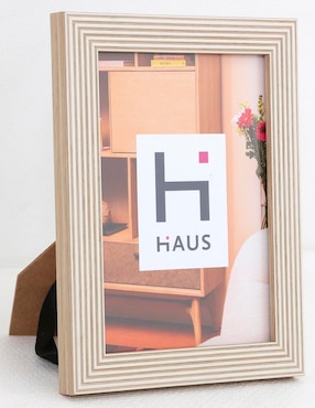 Portarretrato Haus Light Wood para 1 foto