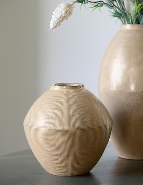 Florero Haus Soft Fall de cerámica