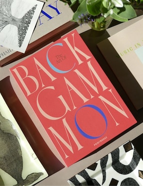 Caja decorativa con set Printworks Board Game Art of Backgammon