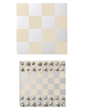 Caja decorativa con set Printworks Board Game Chess Mirror