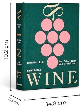 Caja decorativa con set Printworks Wine Tools