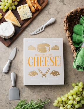 Caja decorativa con set Printworks Cheese Tools
