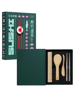 Caja decorativa con set Printworks Sushi Tools