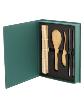 Caja decorativa con set Printworks Sushi Tools