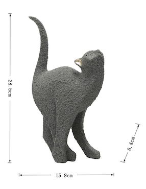 Figura decorativa Bluebell & Co. Cat de resina