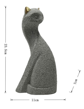 Figura decorativa Bluebell & Co. Cat de resina