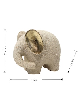 Figura decorativa Bluebell & Co. Elephant de resina
