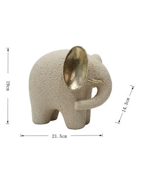 Figura decorativa Bluebell & Co. Elephant de resina