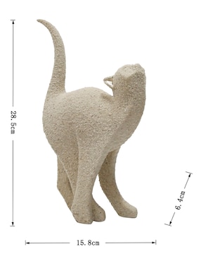 Figura decorativa Bluebell & Co. Cat de resina