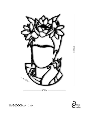 Accesorio decorativo Divina Creación geométrico frida kahlo