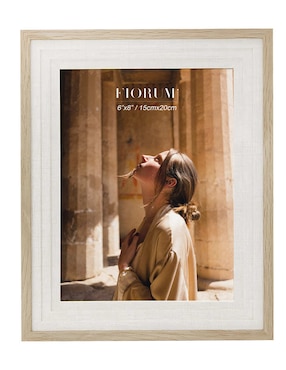 Portarretrato Fiorum Tara de MDF para 1 foto
