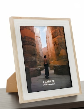 Portarretrato Fiorum Tara de MDF para 1 foto