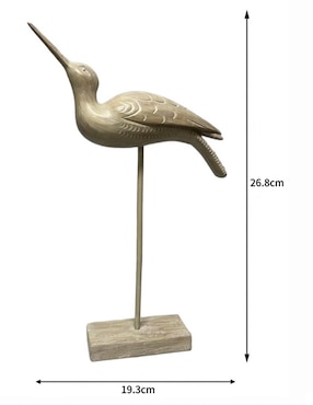 Figura de pájaro Haus Coral