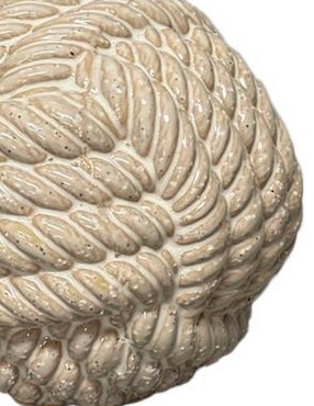 Figura de bola Haus Coral de porcelana