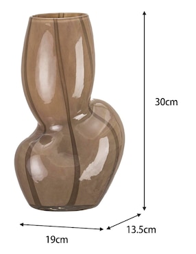 Florero Haus Ancestral de vidrio