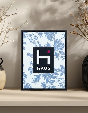 Portarretrato Haus de aluminio para 1 foto