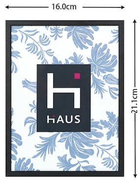 Portarretrato Haus de aluminio para 1 foto
