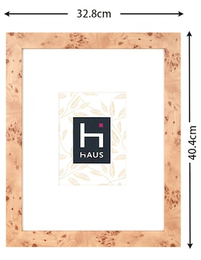 Portarretrato Haus Stains para 1 foto