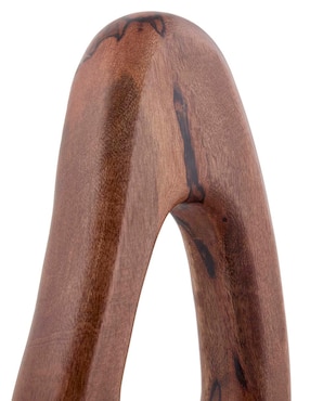Figura decorativa N Narrative de madera