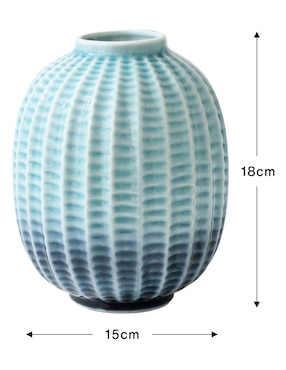 Florero Haus Mare de porcelana