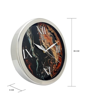 Reloj de pared Best Desing de aluminio