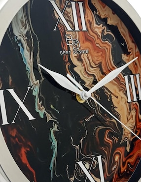 Reloj de pared Best Desing de aluminio
