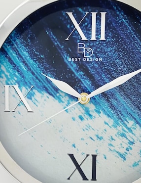 Reloj de pared Best Desing de aluminio