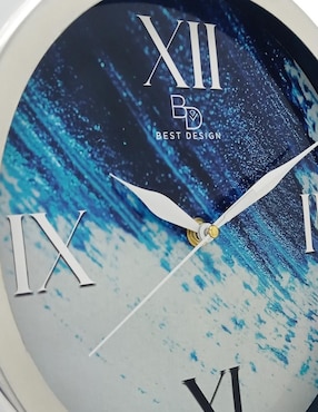 Reloj de pared Best Desing de aluminio