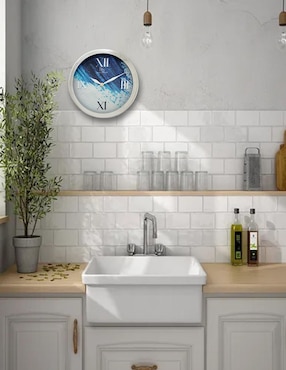 Reloj de pared Best Desing de aluminio