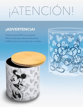 Caja Gairet Mickey Mouse cilindro con 3 piezas piezas