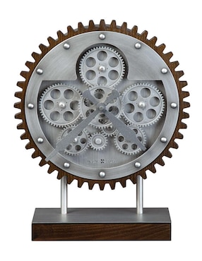 Reloj mesa Howard Miller de metal