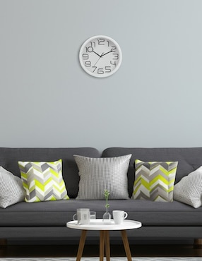 Reloj de pared Zonana Zahara de plástico