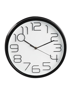 Reloj de pared Zonana Zahara de plástico