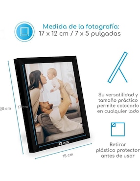 Portarretrato Ofidosel de plástico